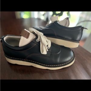 COACH 'Trooper' leather Derbies Shoes• Mens 10